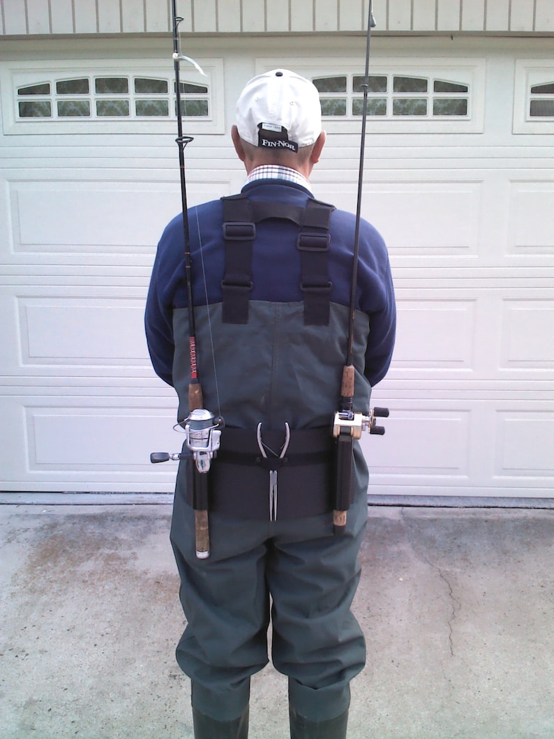 Backpack Fishing Rod Holster / Holder Etsy