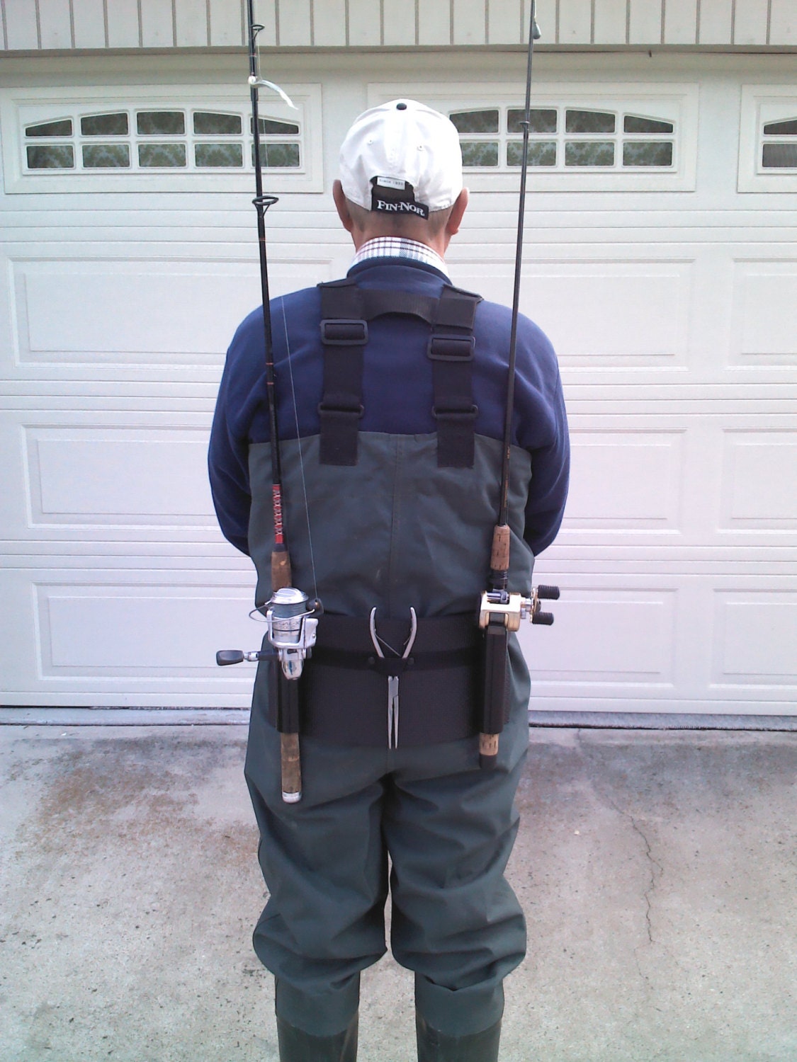 make your own fishing rod holder Easy DIY Fishing Rod Holder