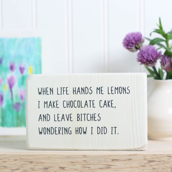Small Funny Saying Signs Etsy