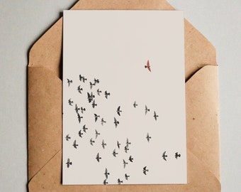 Designkarte "Birds #1"