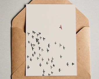 Design Card "Birds #1"