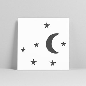 Little Note "Mond und Sterne"