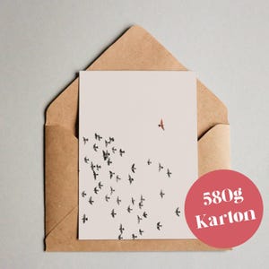 Designkarte "Birds #1"