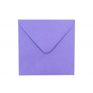 Enveloppe carrée « Purple » 11 x 11 cm / Pour Les Petites Notes / Enveloppe