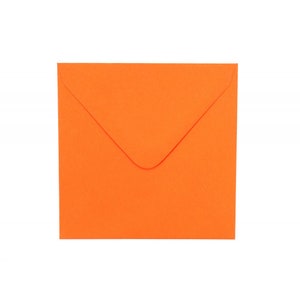 Vierkante envelop "Orange" 11 x 11 cm / Voor Little Notes / Envelop