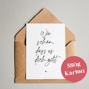 Ontwerpkaart "Wat leuk dat je bestaat <3"