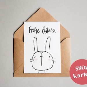 Biglietto di design "Buona Pasqua" / biglietto di auguri / biglietto d'invito / buono regalo / stampa artistica