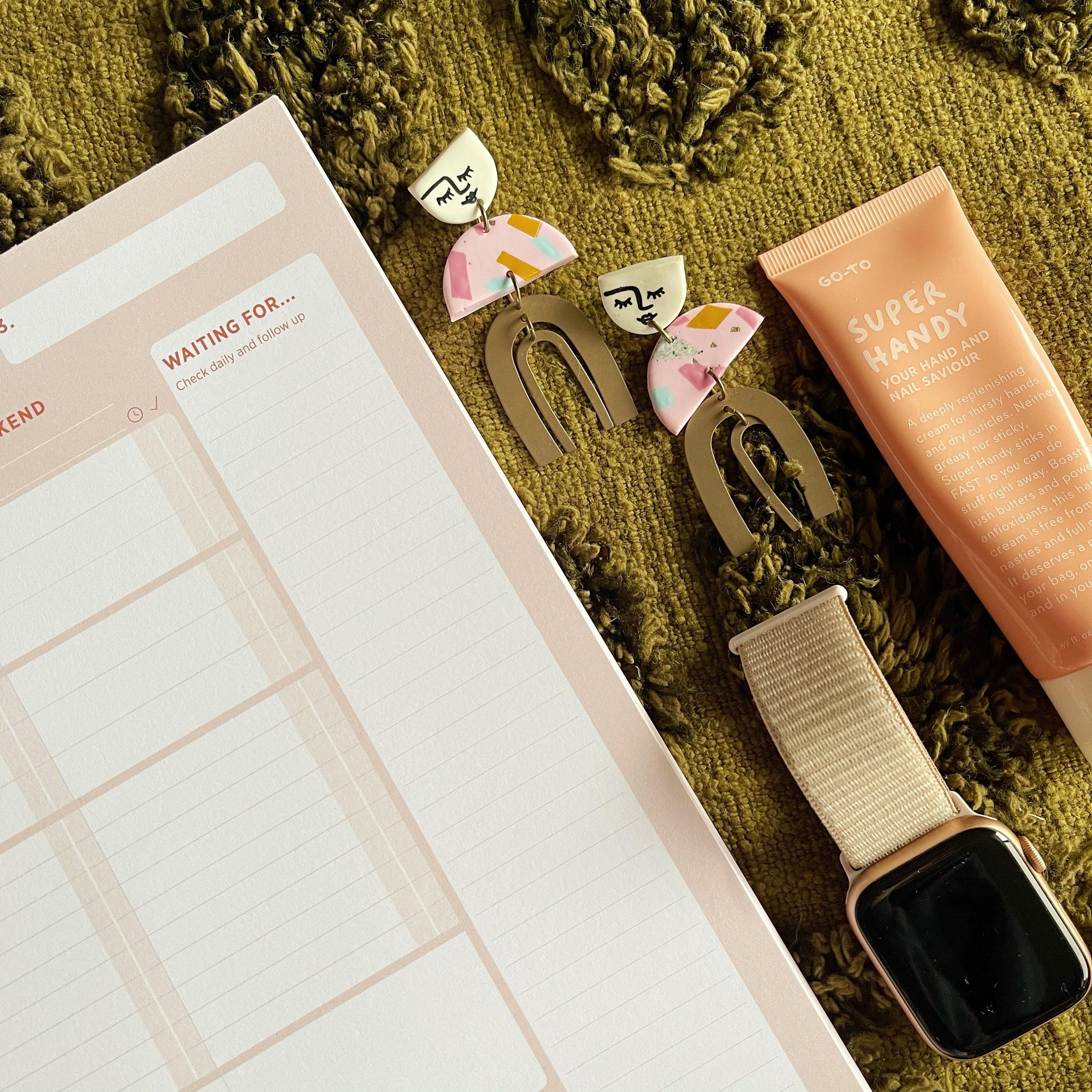 A3 Weekly Desk Planner Pad 60 Sheets Tear Off Notepad To Do Etsy