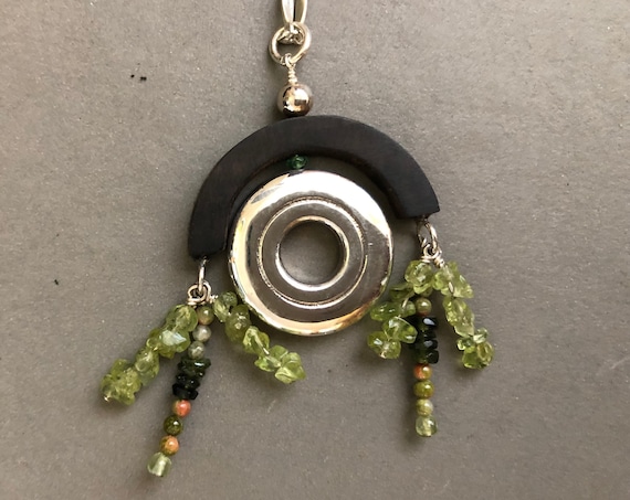 New Orleans Dangle Chain Open Hole Flute Key Necklace