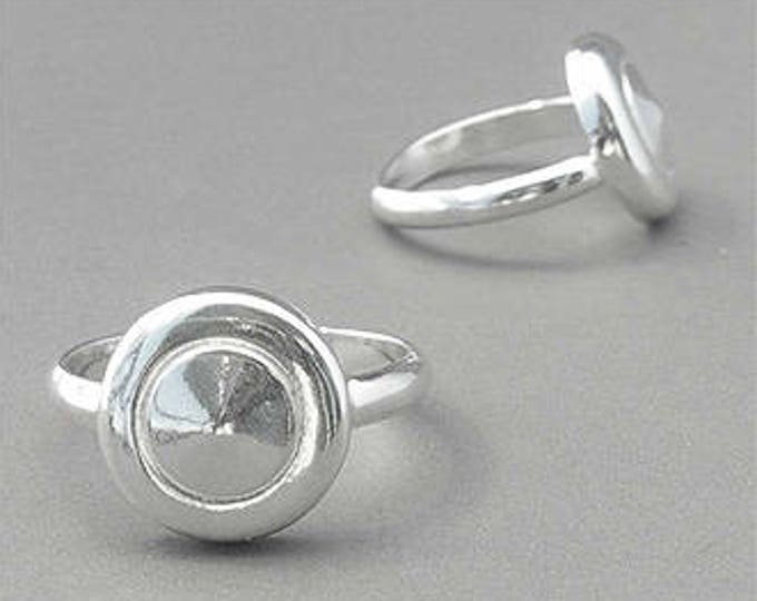 Solid Sterling Silver Tiny Trill Flute Key Ring