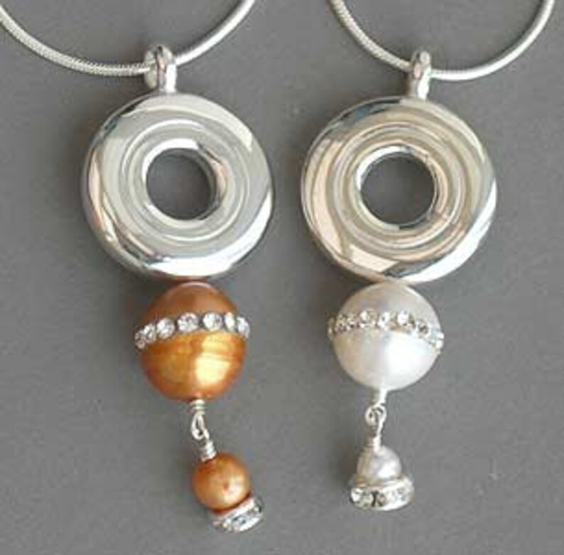 Flute Jewelry, Sterling Silver Flute Key, Necklace Open Hole Key With