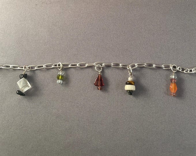 Stocking Stuffer Sterling Silver Necklace: Charms, Gemstones, Pearls, Handmade – Your Choice