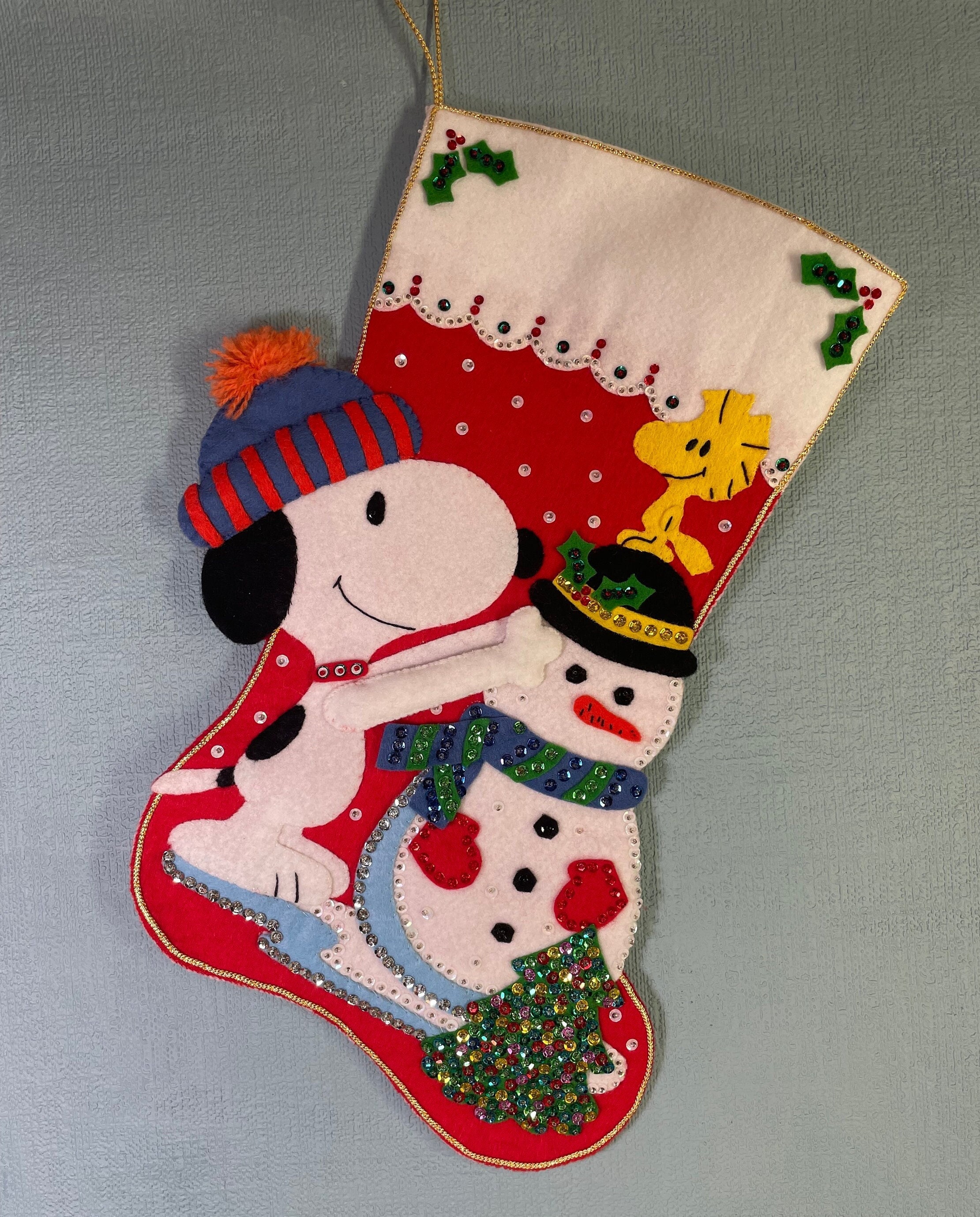 Trolls Christmas Stocking Picture of Poppy with JOY on White Cuff New w/Tag