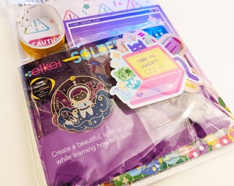 Ultimate STEM Gift Pack - Electronics Kids Educational STEM Makerspace Soldering Kit - Engineering Robotics Bright Kids