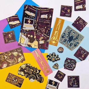 Lot de cartes de circuits imprimés artistiques