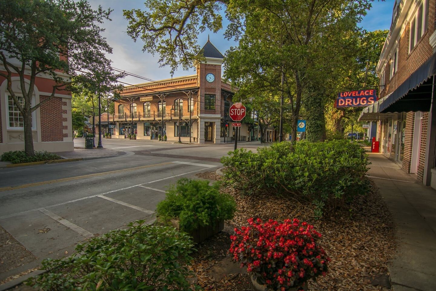 Downtown Ocean Springs Mini Canvas Gulf Coast Mississippi | Etsy