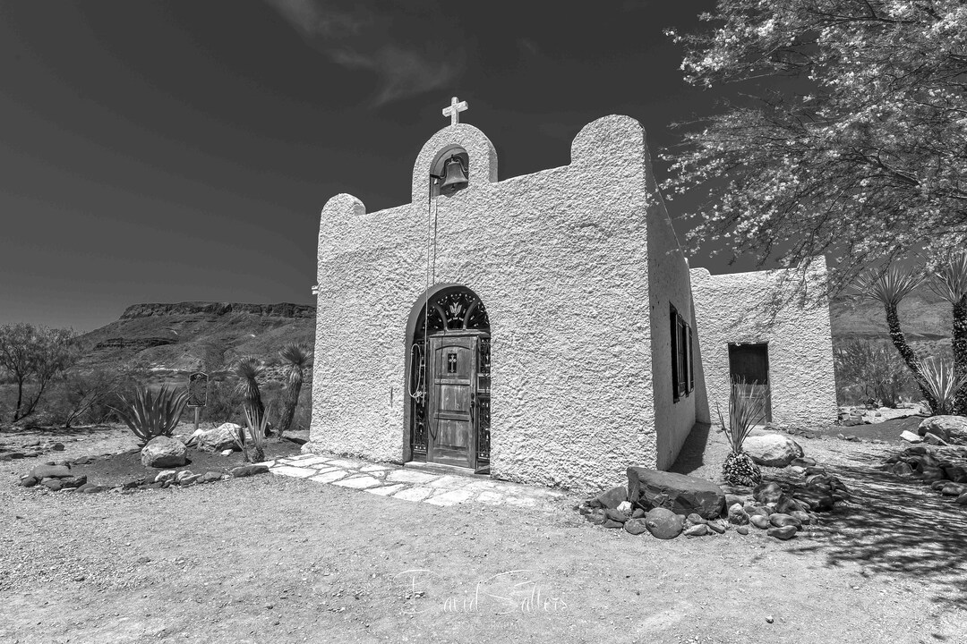 Limited Edition Lajitas Mission Lajitas Texas Fine Art Etsy