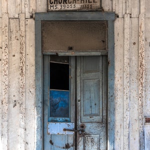 Limited Edition Church Hill Post Office Natchez Mississippi Fine Art Photography by David Salters