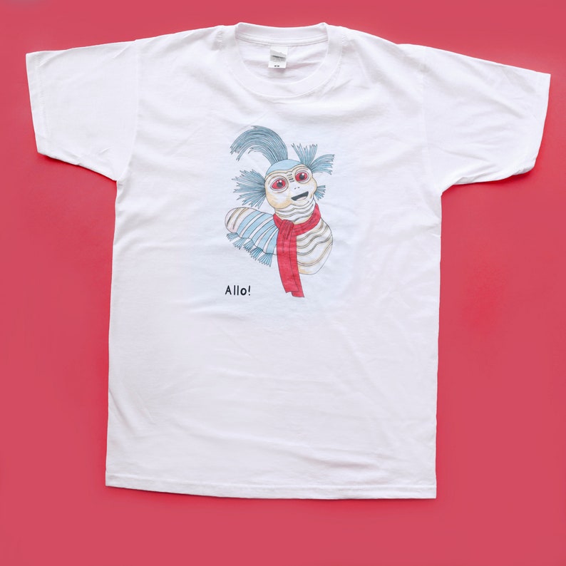Worm from Labyrinth Unisex Cotton T-shirt