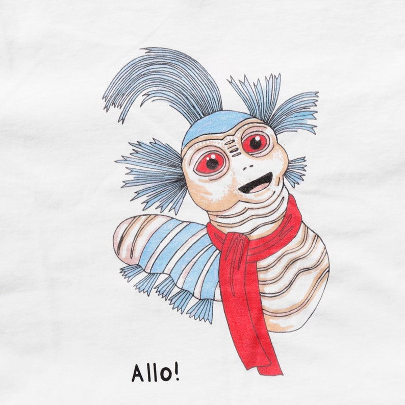 Worm from Labyrinth Unisex Cotton T-shirt
