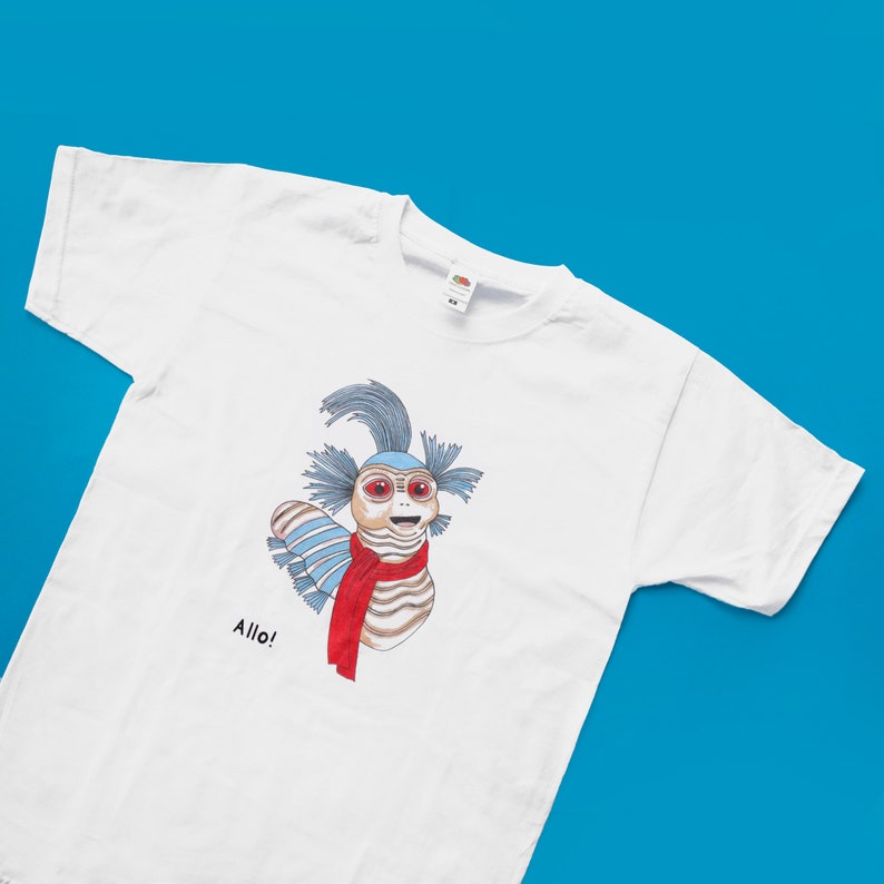 Worm from Labyrinth Unisex Cotton T-shirt