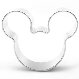 Mouse Head Shaped Cookie Cutter Bake Cook Baking Home Bakery Micky