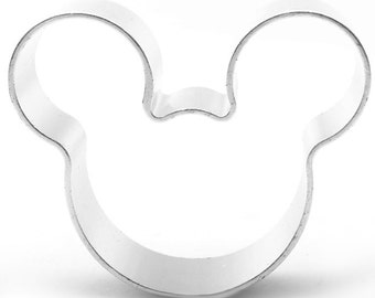 Mouse Head Shaped Cookie Cutter Bake Cook Baking Home Bakery Micky