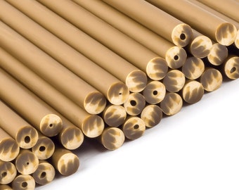 Gold Plastic Lollipop Sticks 150mm x 4.5mm x 50