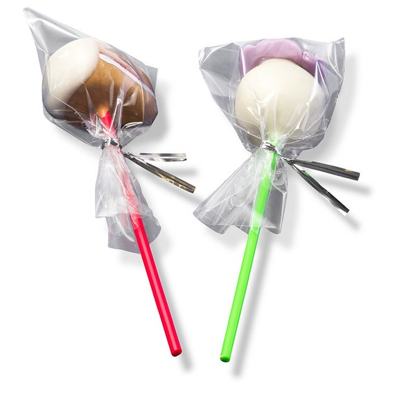 CLEAR CELLO BAGS CELLOPHANE LOLLIPOPS CAKE POPS SWEETS PARTY TREATS COOKIES  GIFT