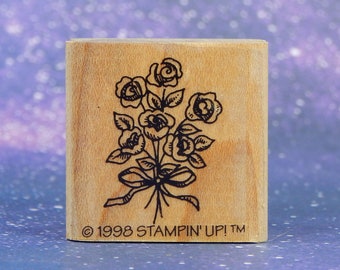 BOUQUET ROSES, montierter Stempel, Stampin' Up!
