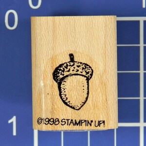 ACORN, op hout gemonteerde rubberen stempel van Stampin' Up!