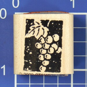 BUNCH of GRAPES, Mounted Rubber Stamp by Stampin&#39; Up!