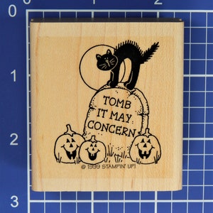 Tomb it May Concern, stempel van Stampin' Up!
