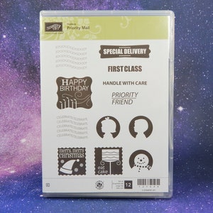 PRIORITY MAIL、ホステス クリング スタンプ セット、Stampin' Up!