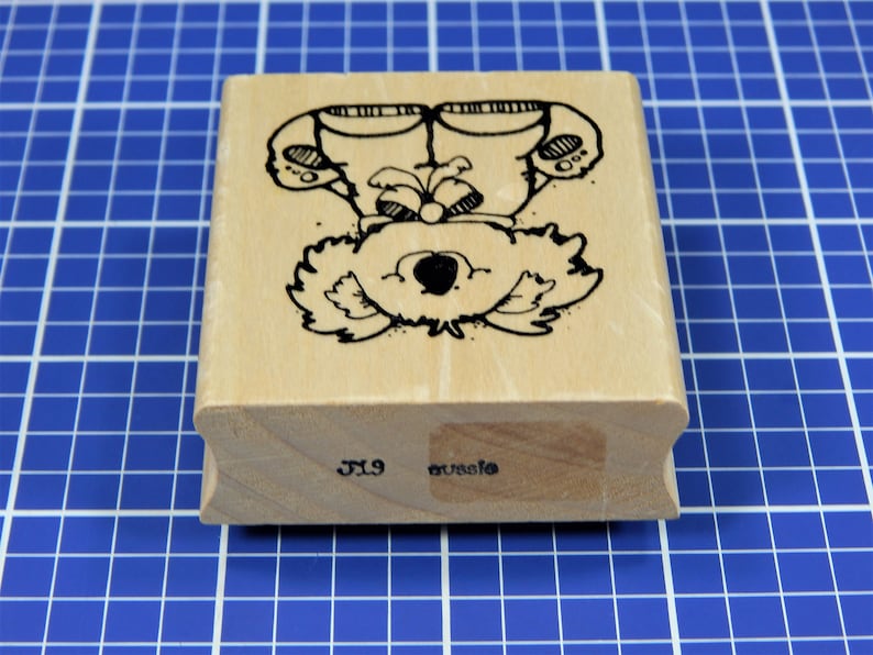 AUSSIE KOALA Rubber Stamp by Hook/'s Lines Inkers