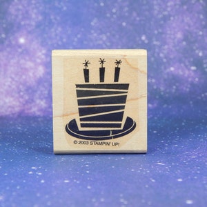 BIRTHDAY CAKE, Mounted Rubber Stamp, Stampin&#39; Up!