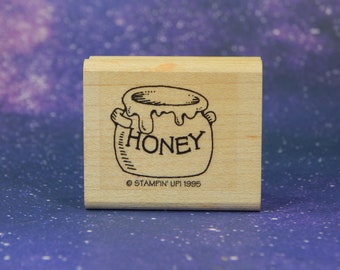 HONEY POT, Wood Mounted Rubber Stamp, Stampin&#39; up!