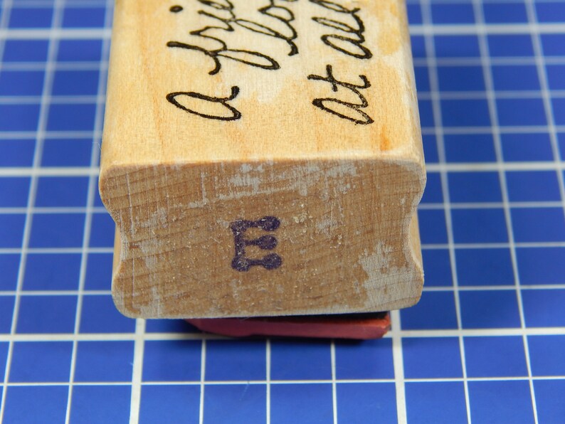 Rowe Rubber Stamp by Alias Smith A FRIEND LOVETH