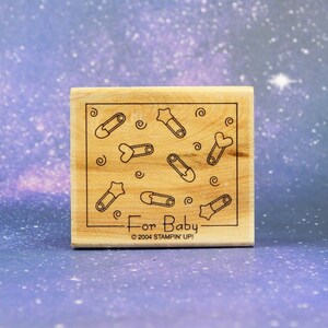 PARA BEBÉ y Imperdibles, Sello de Goma, Stampin' Up!