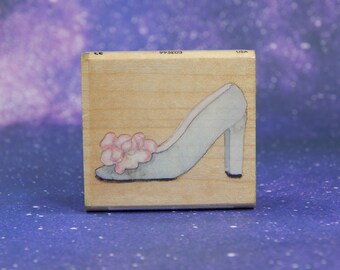 FANCY SHOE, Mounted Rubber Stamp, All Night Media