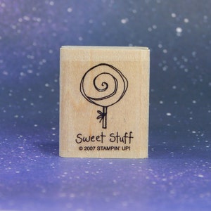 SWEET STUFF, op hout gemonteerde rubberen stempel, Stampin&#39; Up!