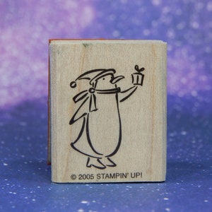 PENGUIN, Wood Mounted Rubber Stamp by Stampin&#39; Up!
