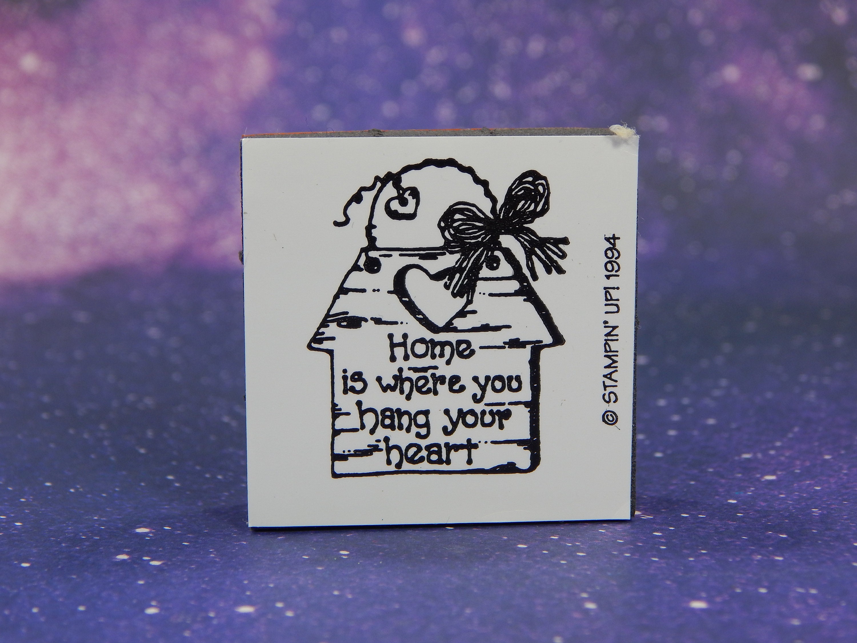 HANG YOUR HEART Rubber Stamp Set by Stampin' Up Etsy