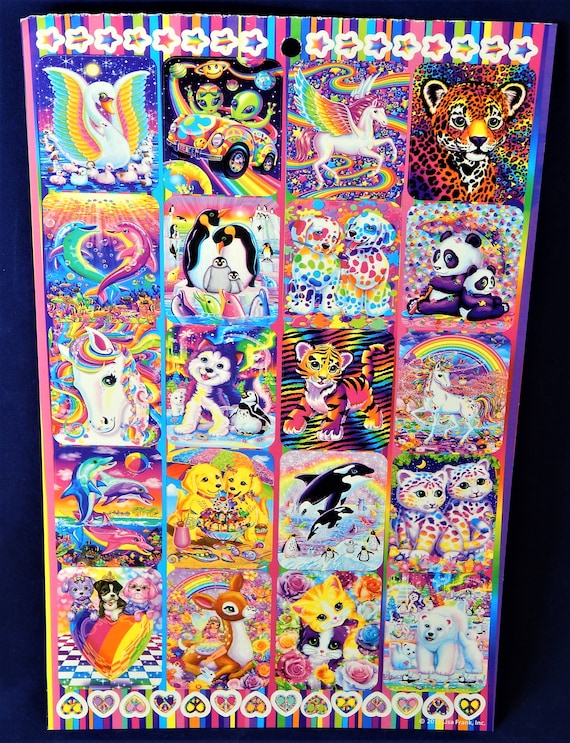 Lisa Frank Over 600 Stickers!