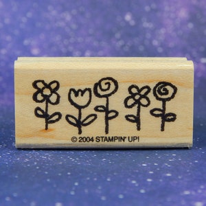 BLOEMENRIJ, randstempel, Stampin' Up!