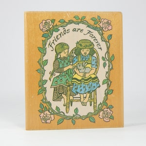 AMIGOS são PARA SEMPRE, Rubber Stamp, Embossing Arts Co.