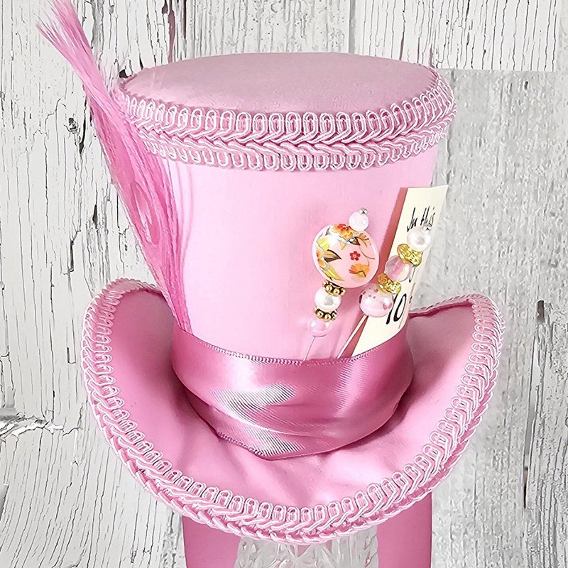 Mad Hatter Top Hat Etsy