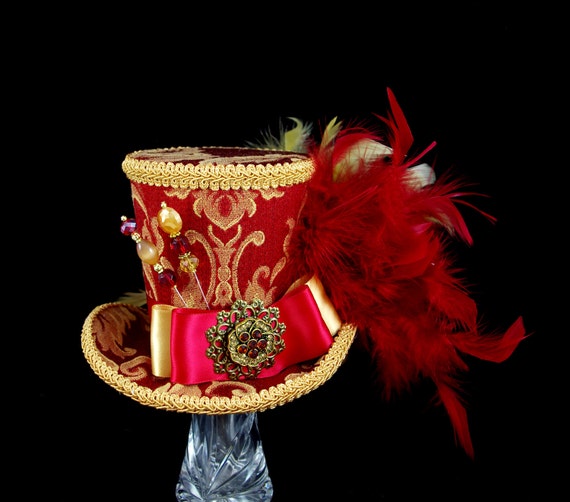 Mini Top Hat Fascinator - Etsy