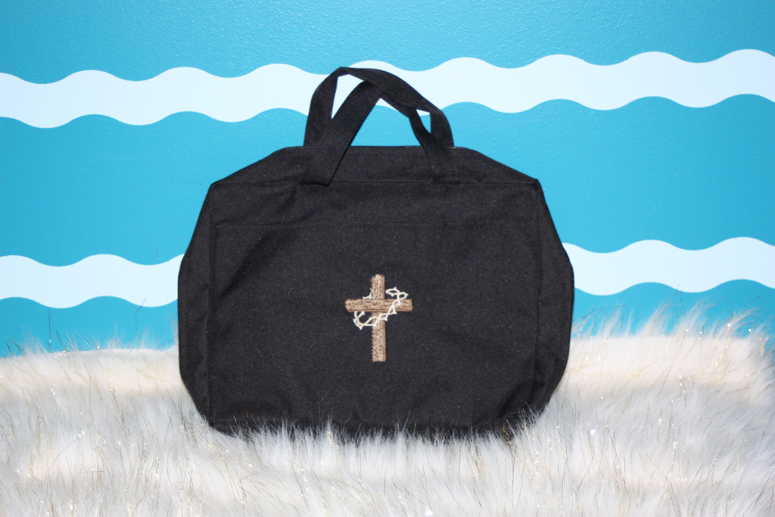 Bible cover Bible bag embroidered bible cover Etsy