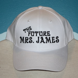 Bride To Be Baseball Cap - Future Mrs. Ball Cap - Bride&#39;s Ball Cap - Engagement Gift - Welcome To the Family Gift - Getting Married - Hat
